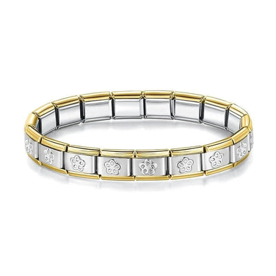 Inner Silver Flower Bracelet