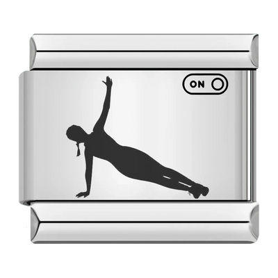 Yoga Plank Silhouette