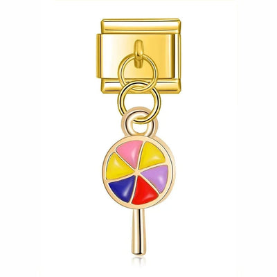 Rainbow Lollipop Dangle
