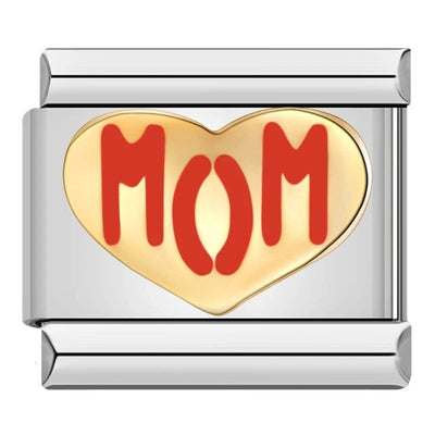Mom Gold Heart
