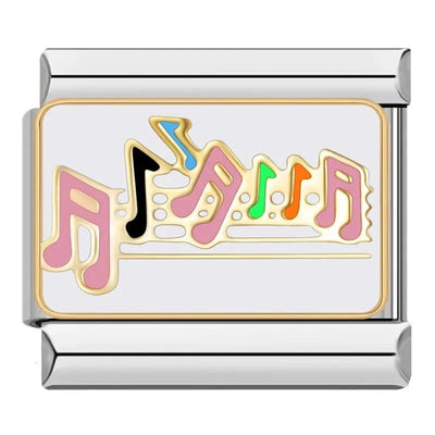 Colorful Music Notes
