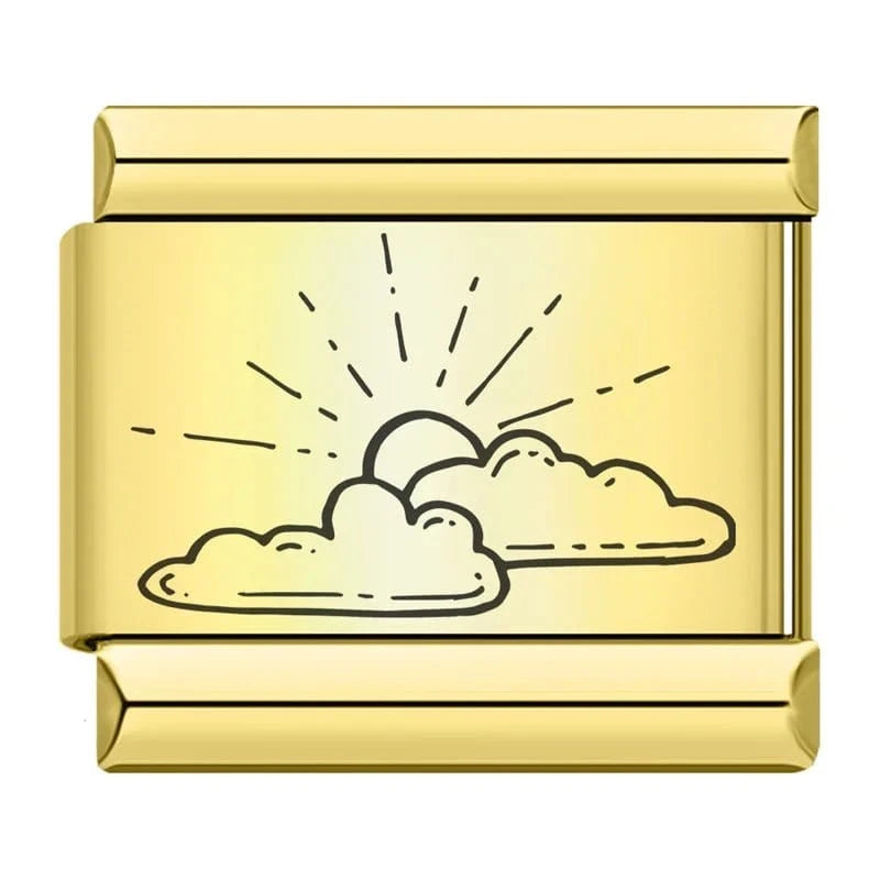 Sun Behind Clouds