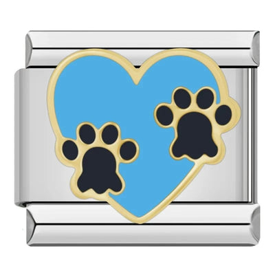 Paw Print Heart