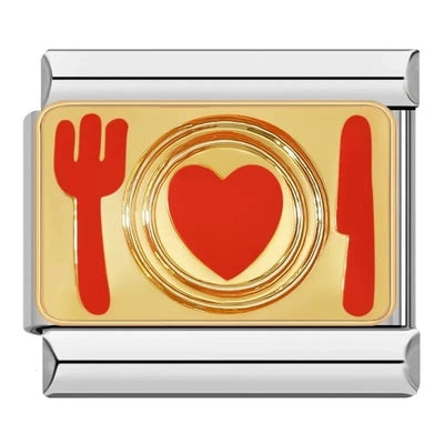 Plate with Heart