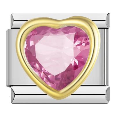 Big Gold Heart Stones
