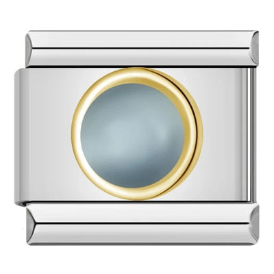 Blue Grey Cabochon Stone