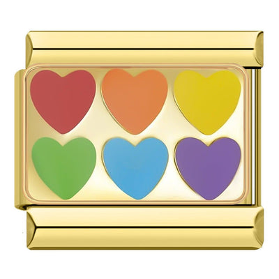 Rainbow Hearts