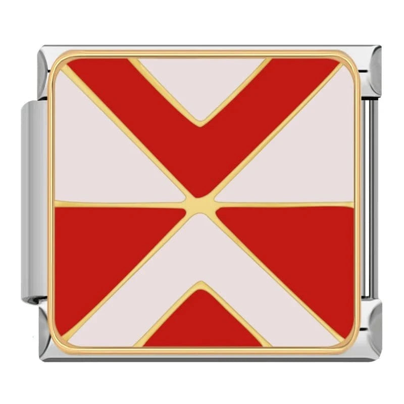 Red X Signal Flag