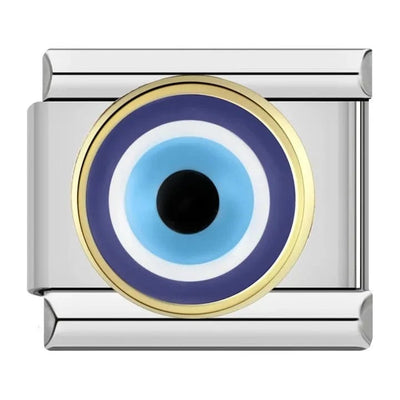 Silver Evil Eyes