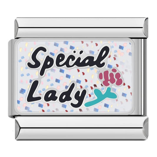 Special Lady - Cacilia Sauer - Italian Charm Bracelet - custom jewelry - vintage jewelry - charms and pendants