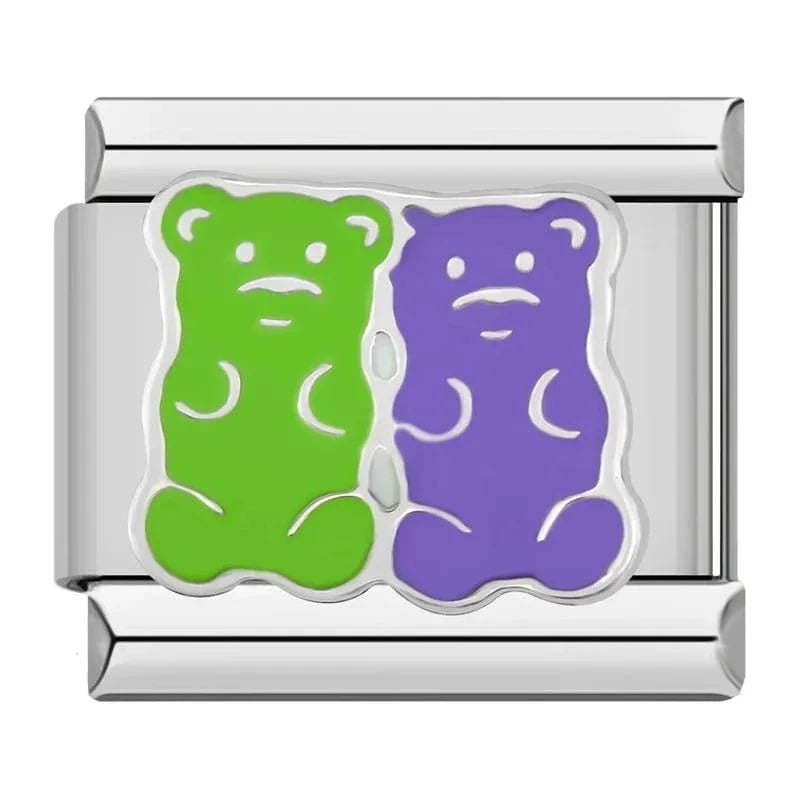 Sugar Squad Italian charm link, 9mm stainless steel module