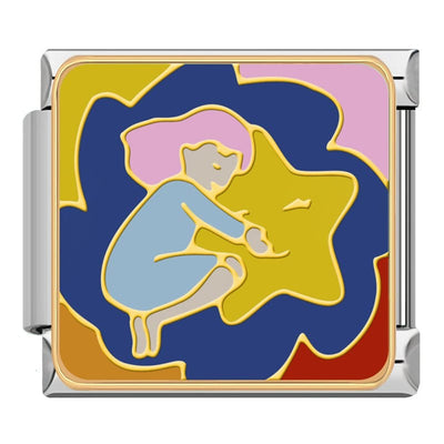 Girl Hugging Star