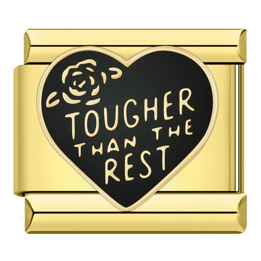 Tougher Than The Rest - Cacilia Sauer - Italian Charm Bracelet - custom jewelry - vintage jewelry - charms and pendants