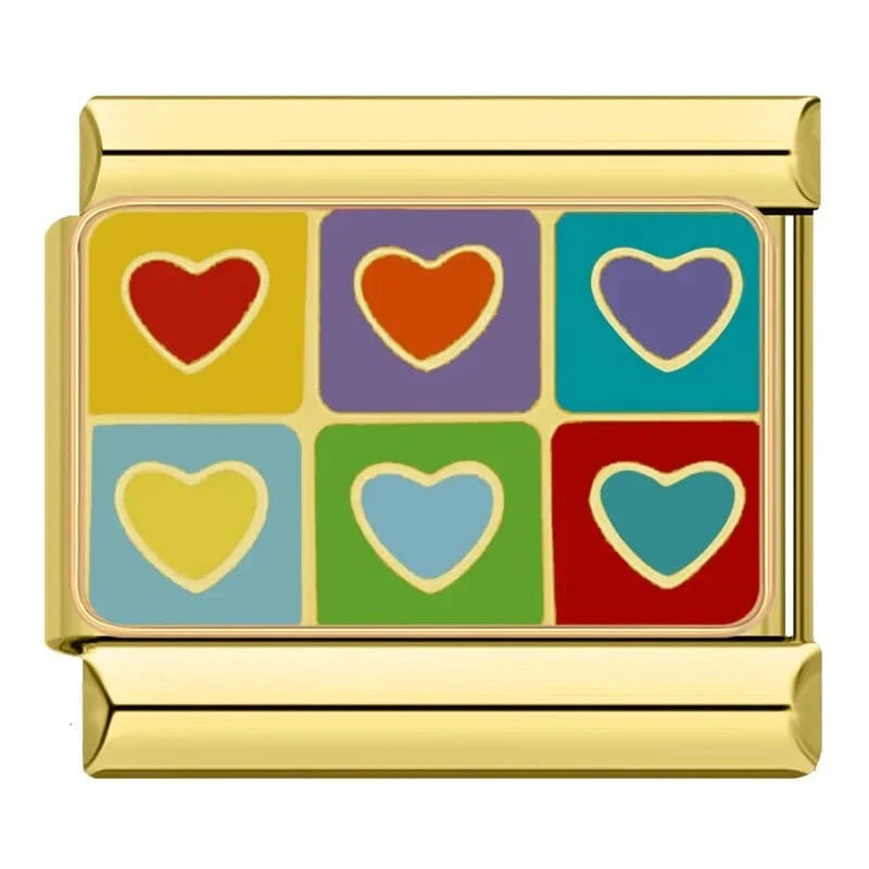 Colorful Hearts