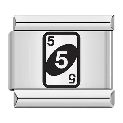 Number 5 Card