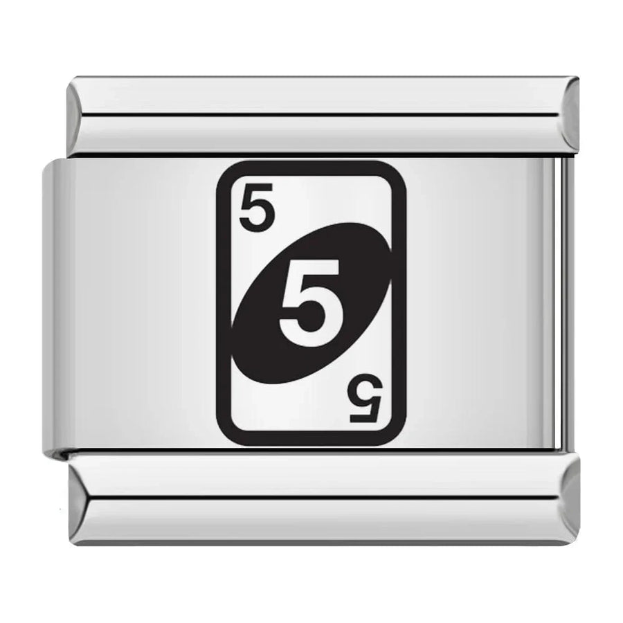 Number 5 Card